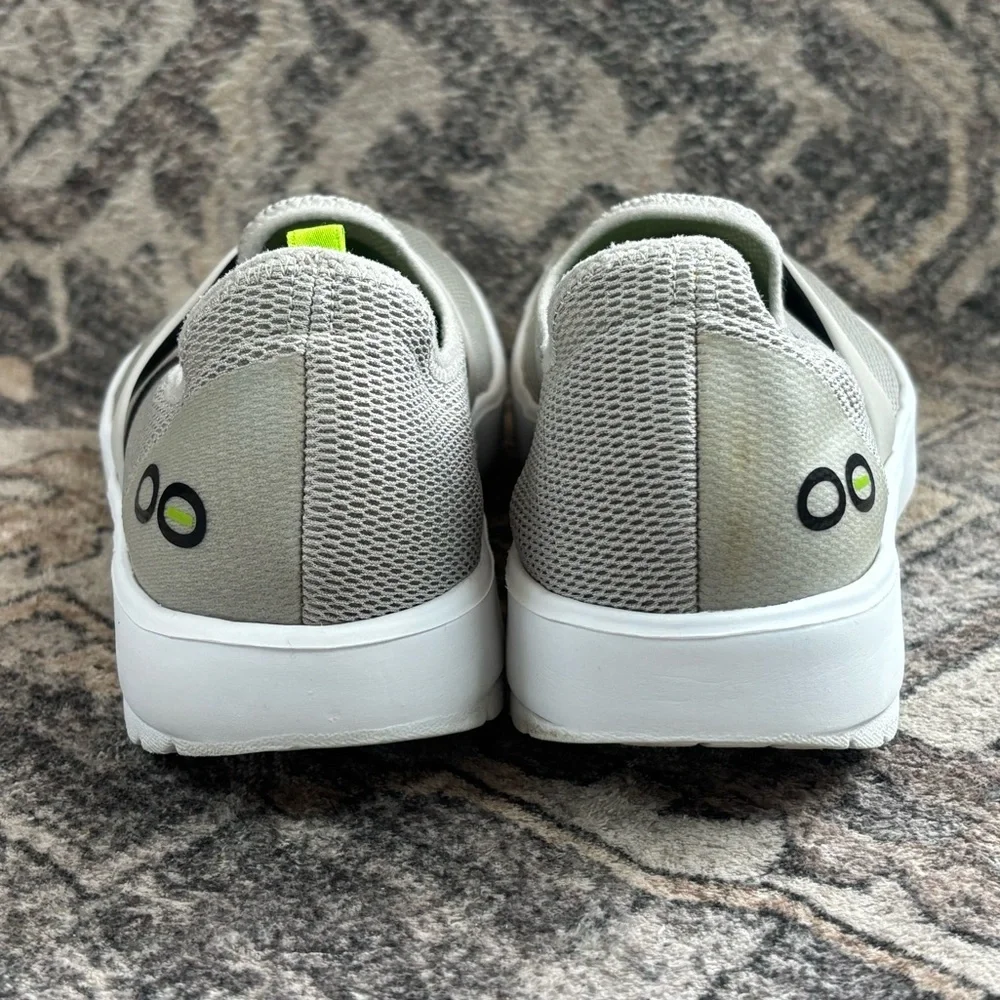 OOFOS Womens OOMG Low Gray Sneakers Size 7‎